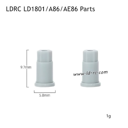 Front Hex Shaft Parts for LDRC LD1801 High Speed RC Drift Car