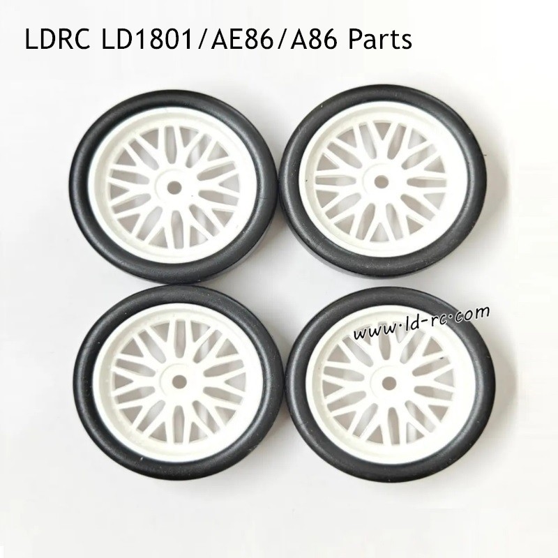 LDRC LD1801 RC Drift Car Parts Racing Wheel Plastic Wheel Hub