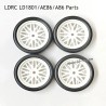 LDRC LD1801 RC Drift Car Parts Racing Wheel Plastic Wheel Hub