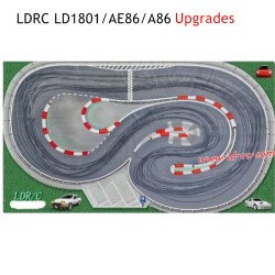 Upgrade Parts Drift Map for LDRC LD1801 High Speed RC Drift Car