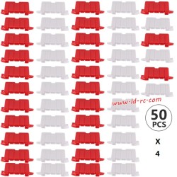 Upgrade Parts Combined Track Barricade for LDRC LD1801 High Speed RC Drift Car