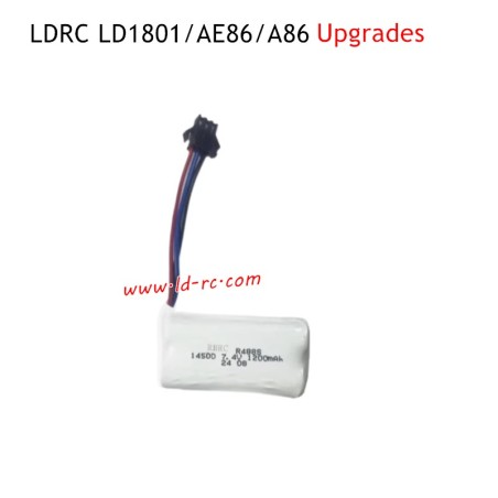7.4V 1200mAh Battery for LDRC LD1801 High Speed RC Drift Car