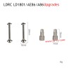 Metal Drive Shafts Upgrade Parts for LDRC LD1801 RC Drift Car