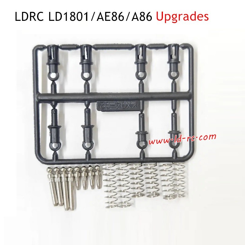 Shock Absorbers Upgrade Parts for LDRC LD1801 RC Drift Car
