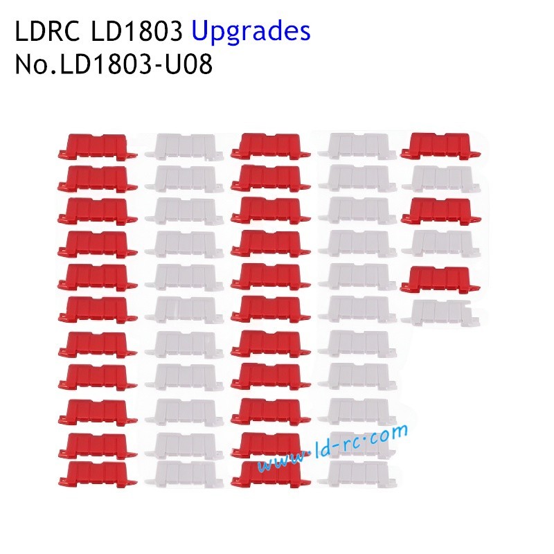 Upgrade Spare Parts Combined Track Barriers LD1803-U08 for LDRC LD1803 1/18 RC Car Upgrade Spare Parts Combined Track Barriers LD1803-U08 for LDRC LD1803 1/18 RC Car