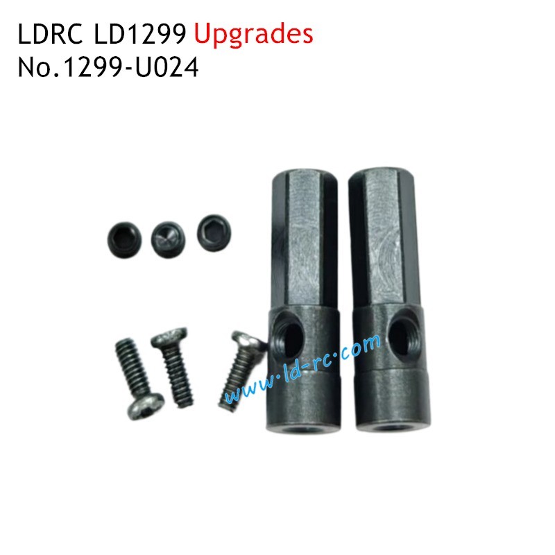LDRC LD1299 High Speed Off-road RC Truck Upgrade Parts Metal Rear Hex Shaft 1299-U024 LDRC LD1299 High Speed Off-road RC Truck Upgrade Parts Metal Rear Hex Shaft 1299-U024