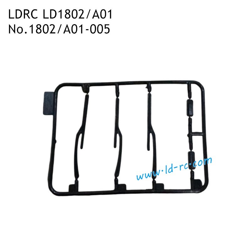 LDRC LD1802/A01 RC Drift Car Accessories FC Wiper Door Handle 1802/A01-005 LDRC LD1802/A01 RC Drift Car Accessories FC Wiper Door Handle 1802/A01-005