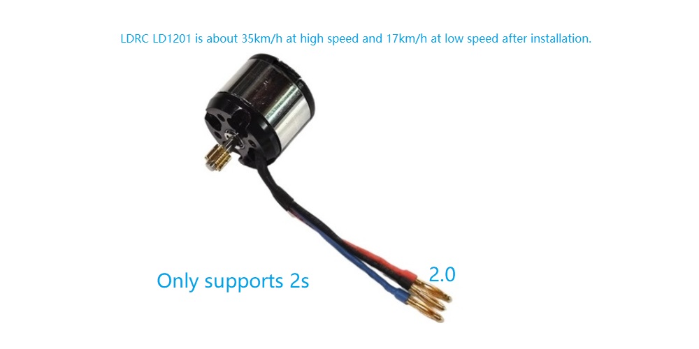 LDRC-LD1201-Upgrade-Parts-1912-Outrunner-Motor-with-Gear-Overview