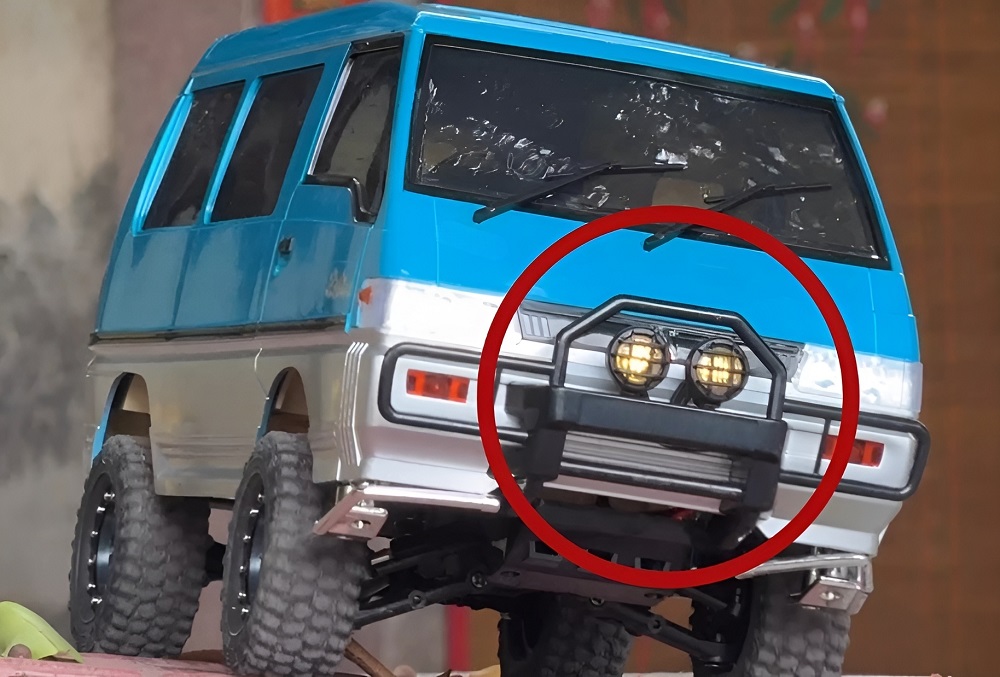 LDRC LD1296 High Speed RC Car Display Overview