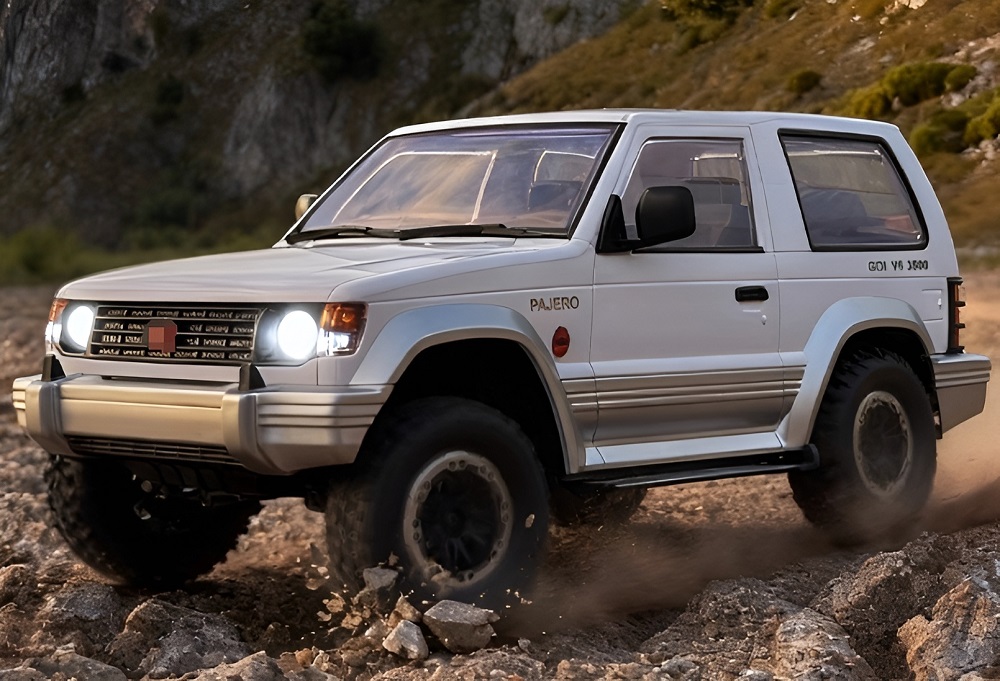 LDRC LD1297 High Speed RC Car White Overview