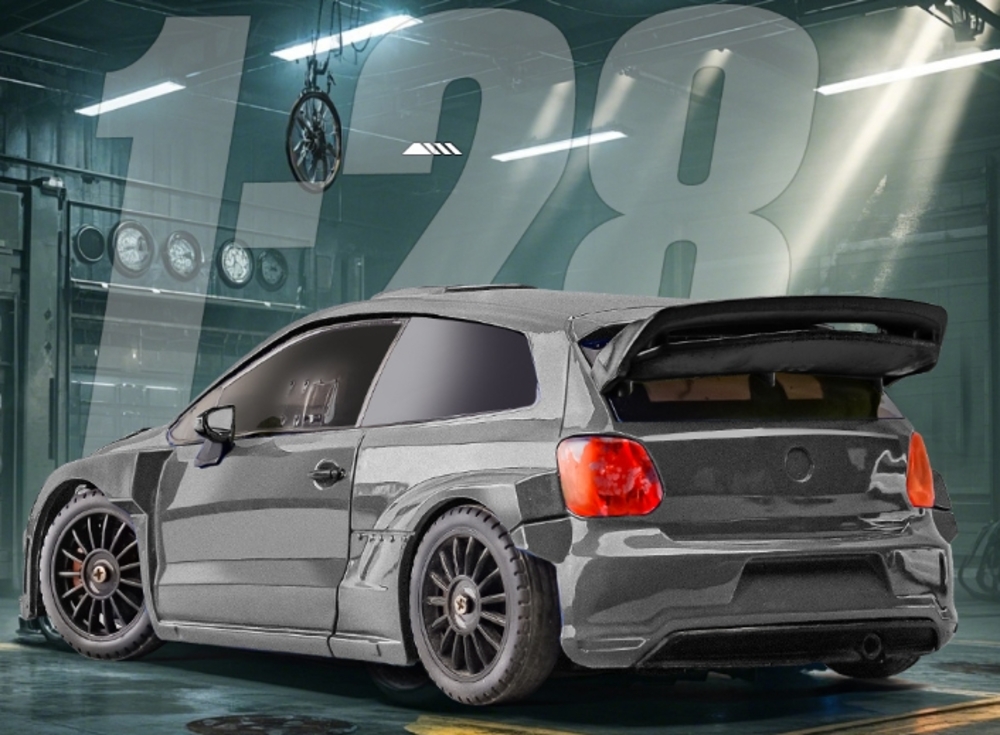 LDRC LD2801 Pro High Speed RC Car Gray Overview