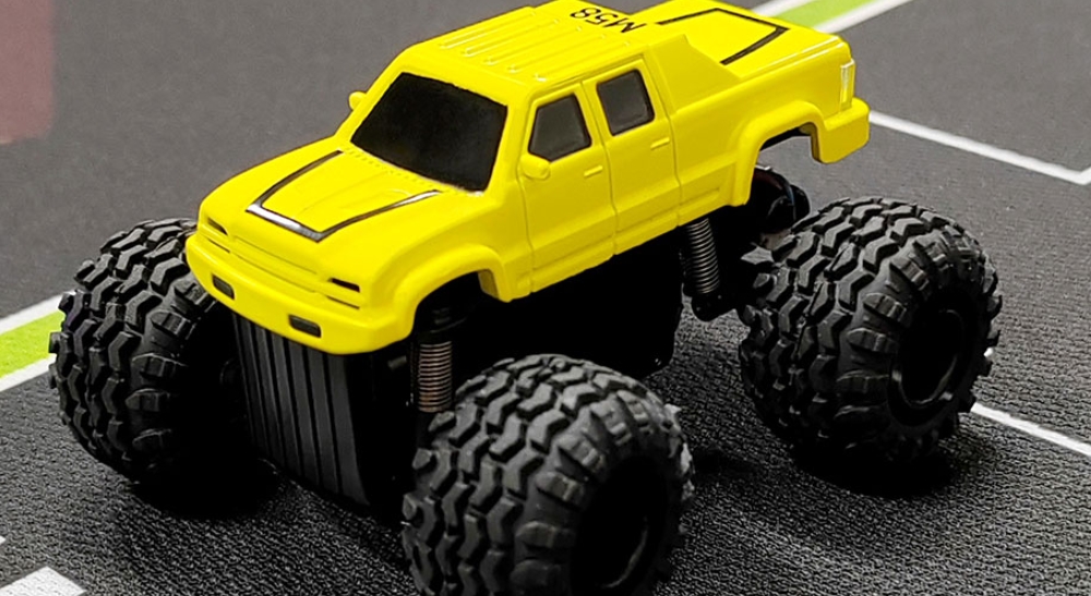 LDARC-M58-High-Speed-Monster-RC-Car-Yellow-Overview