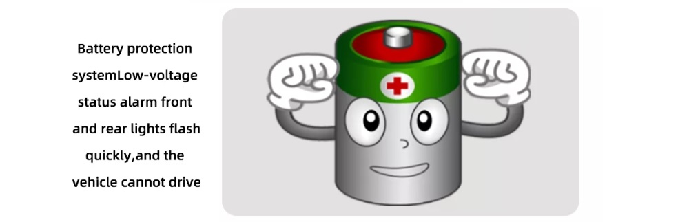 LDARC R01 Mini RC Car Battery Protection