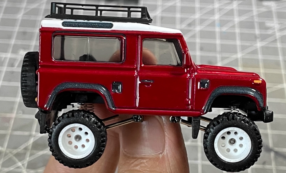 LDRC R01 RC Car Parts Roof Rack Overview