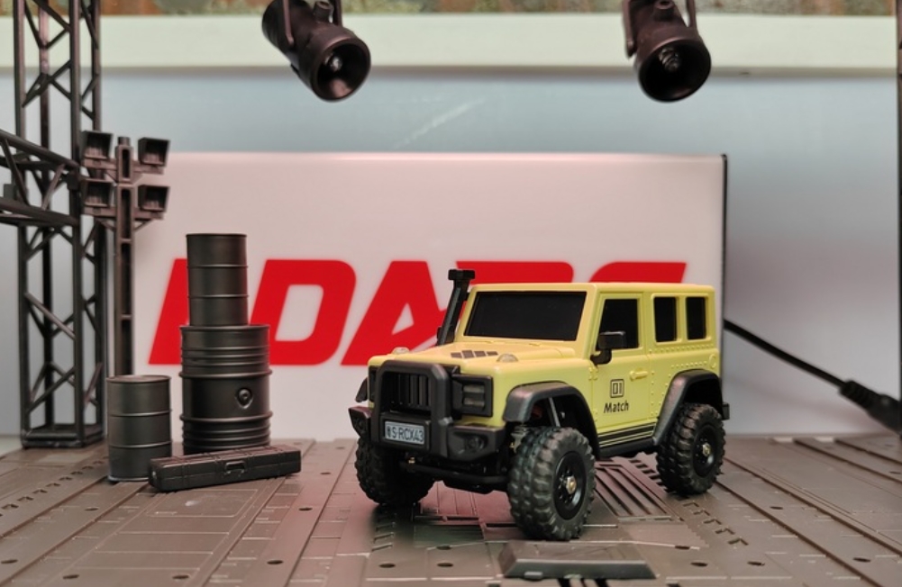 LDARC-X43-High-Speed-Rock-RC-Crawler-Yellow-Overview