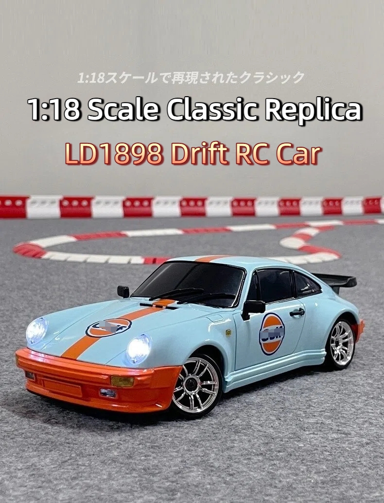 LDRC LD1898 High Speed RC Car Blue
