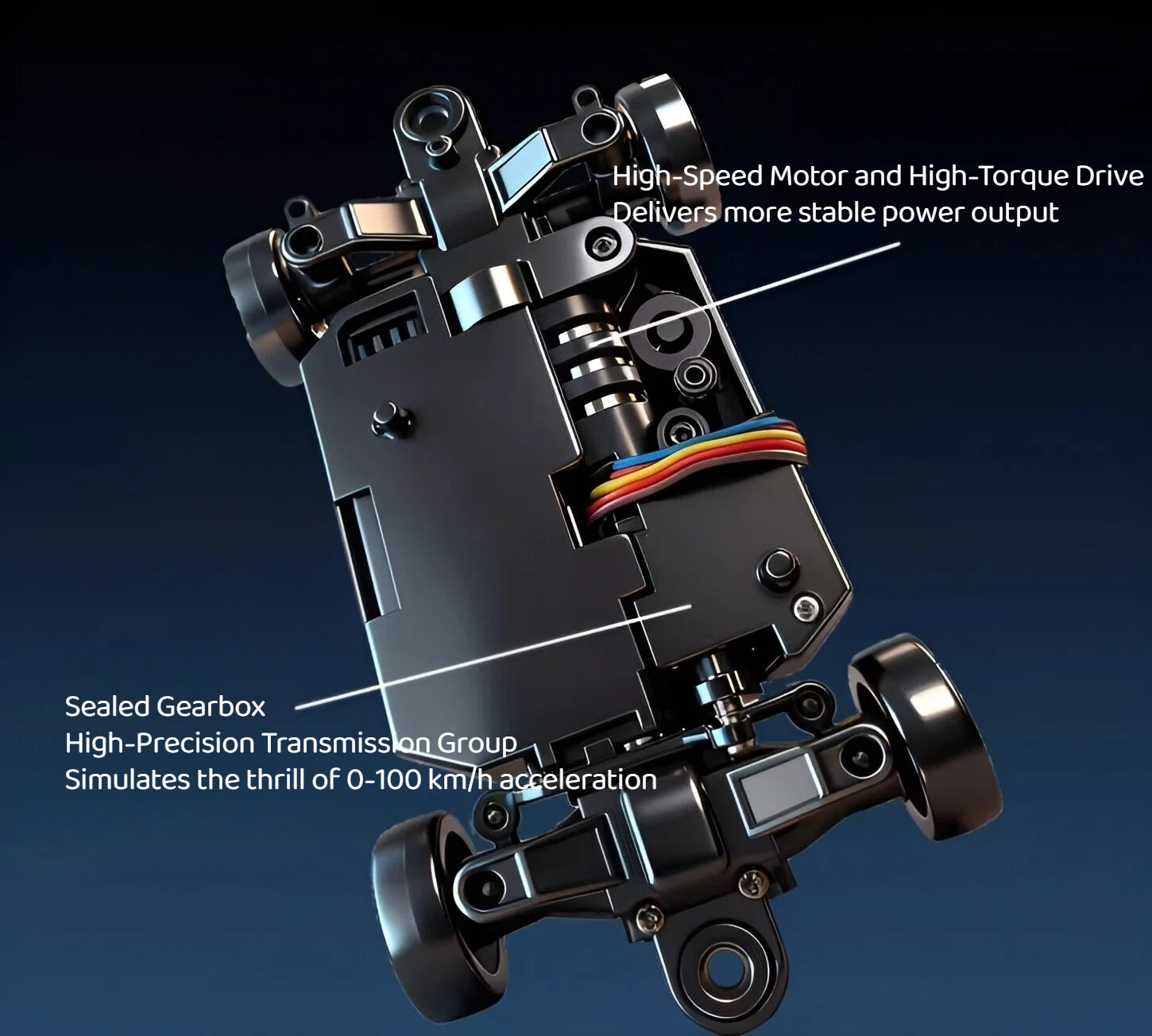 LDRC LD4301 High Speed RC Car Parts Motor